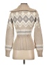 Tahari Chevron-herringbone Tan Cardigan Size XS - photo 2