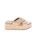 J/Slides Tan Wedges Size 6 - photo 1