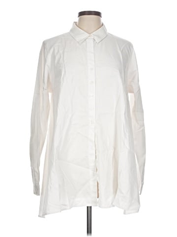 CAbi Long Sleeve Button-Down Shirt (view 1)