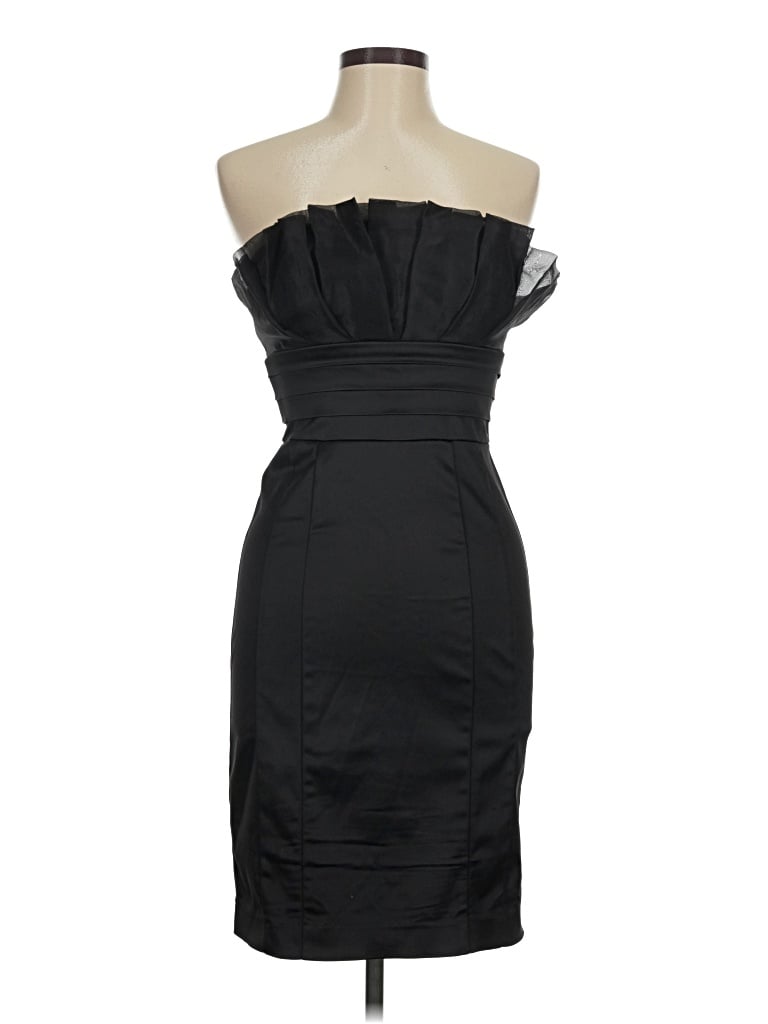 Pre-owned Bebe Cocktail Dress In Black