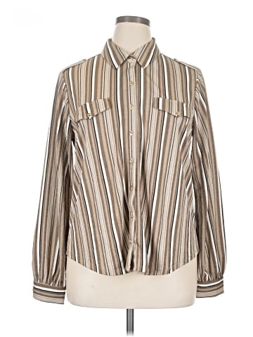 Fred David Long Sleeve Blouse (view 1)