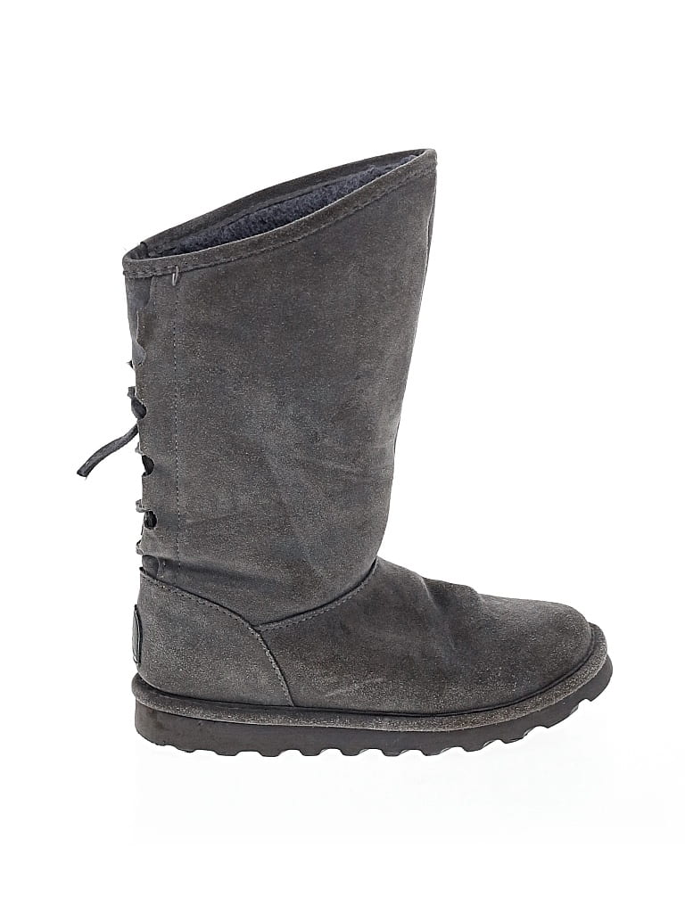 Pre-owned Bearpaw Boots In Gray