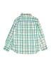 Crewcuts Plaid Green Long Sleeve Button-Down Shirt Size 6 - 7 - photo 2