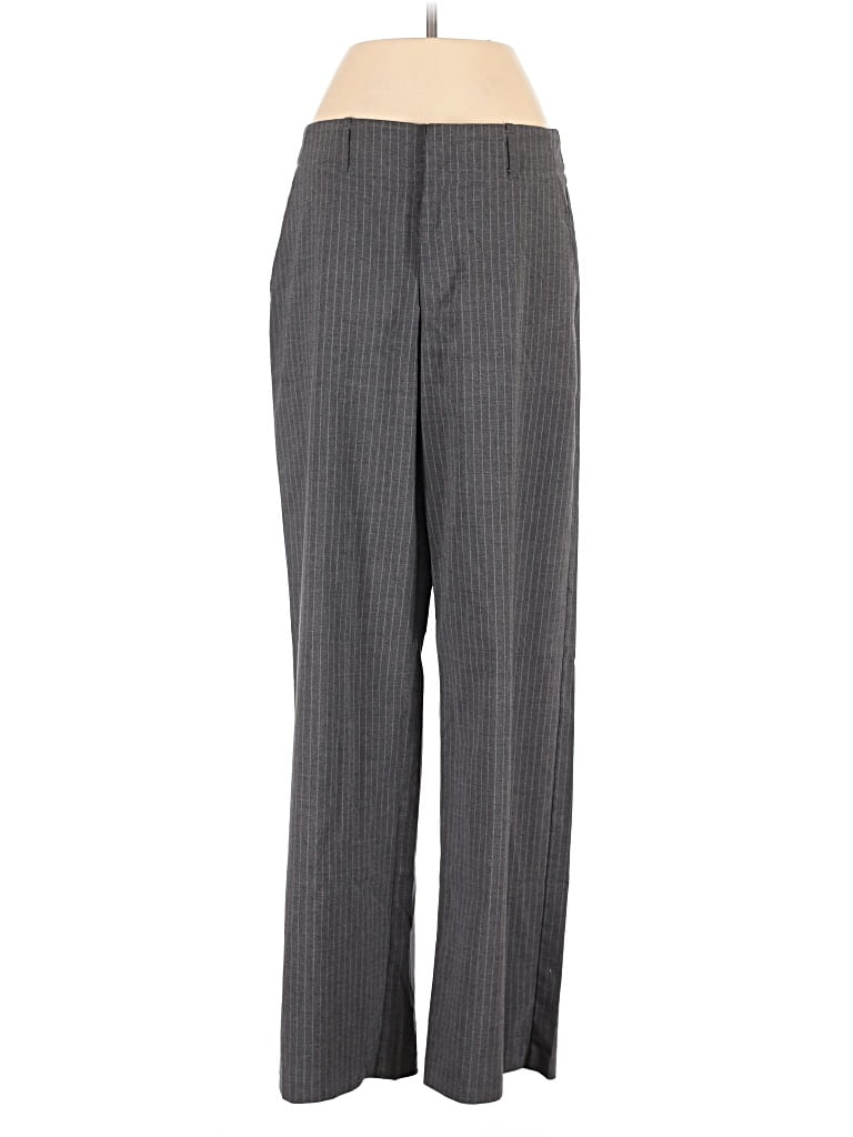 Pre-owned Stradivarius Dress Pants In Gray