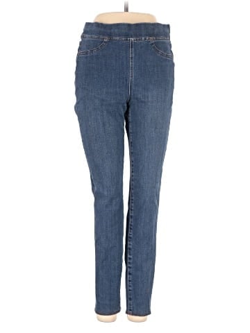 Madewell Pull-On Jeans in Freeburg Wash (view 1)