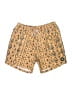 Quiksilver 100% Polyester Argyle Yellow Board Shorts Size XL - photo 1
