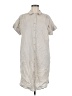 Well Worn Silver Short Sleeve Button-Down Shirt Size M - photo 1