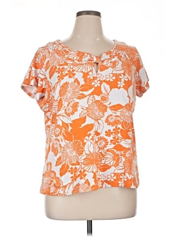 Rafaella Short Sleeve Blouse (view 1)