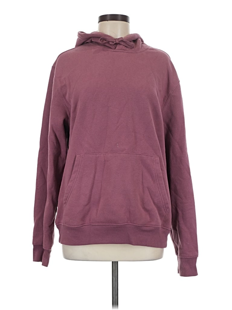 Pre-owned Tek Gear Pullover Hoodie In Burgundy