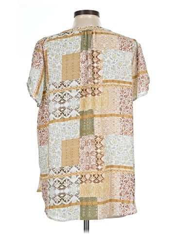 Pleione Short Sleeve Blouse (view 2)