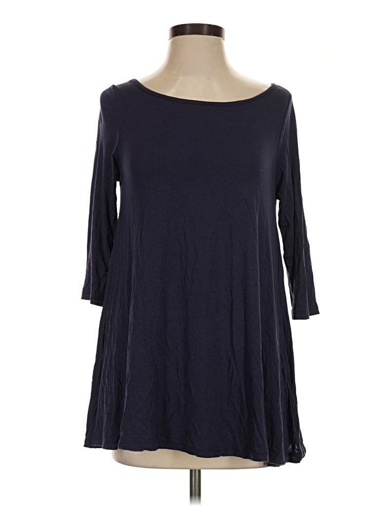 Pre-owned Yelete 3/4 Sleeve T-shirt In Blue