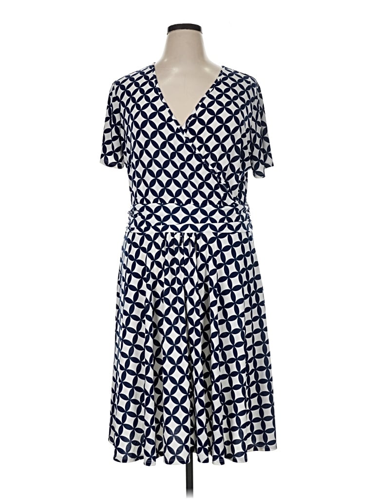 Pre-owned By Design Casual Dress In Blue