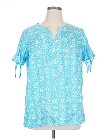 Talbots Outlet Short Sleeve Blouse (view 1)
