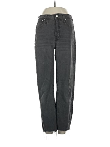 Madewell The Petite Perfect Vintage Straight Jean in Lunar Wash (view 1)