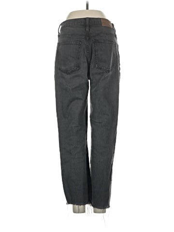 Madewell The Petite Perfect Vintage Straight Jean in Lunar Wash (view 2)