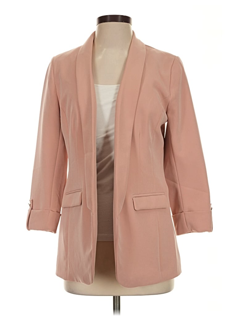 Pre-owned Apt. 9 Blazer Jacket In Tan