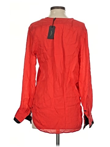Rag & Bone Long Sleeve Silk Top (view 2)