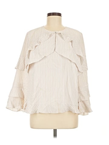 Black Label by Chico's Long Sleeve Blouse (view 1)