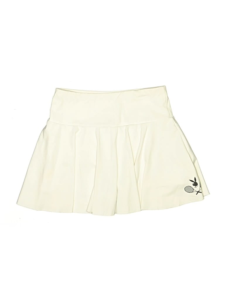 Pre-owned Playboy Skort In Ivory
