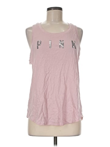 Victoria's Secret Pink Sleeveless T-Shirt (view 1)