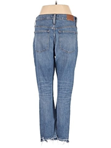 Madewell The High-Rise Slim Boyjean in Melbourne Wash (view 2)