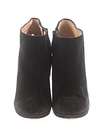 Christian Louboutin  Suede Belle Ankle Boots 100mm (view 2)