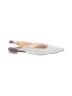 Manolo Blahnik Color Block White Flats Size EU 40 - photo 1