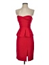 BCBGMAXAZRIA Red Cocktail Dress Size 0 - photo 1