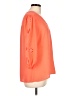 Brixon Ivy 100% Polyester Orange 3/4 Sleeve Blouse Size L - photo 4