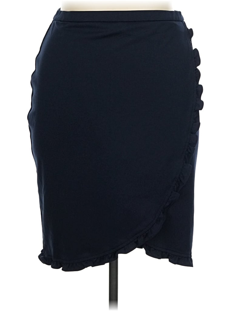 Pre-owned Ava Formal Skirt In Blue