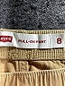 Levi's 100% Cotton Tan Cargo Pants Size 8 - photo 3