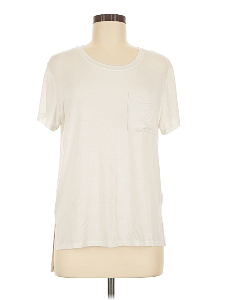 Pre-owned Double Zero Short Sleeve T-shirt In Ivory