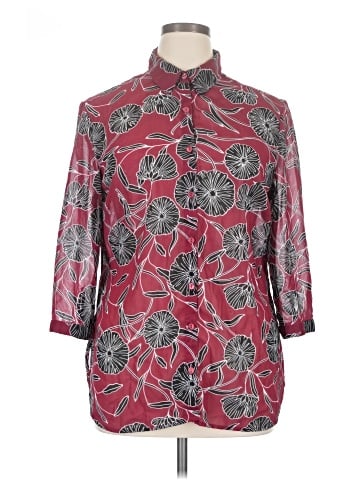 Attention 3/4 Sleeve Blouse (view 1)
