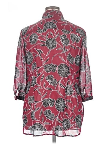 Attention 3/4 Sleeve Blouse (view 2)