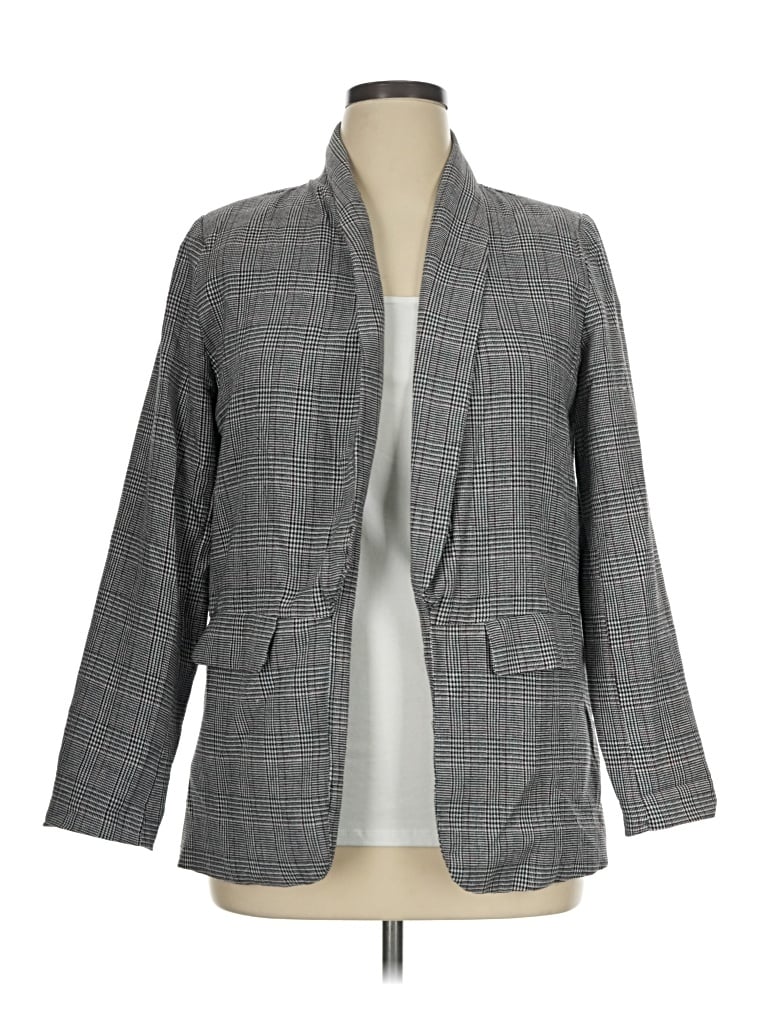 Pre-owned Shinestar Blazer Jacket In Gray