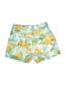 Old Navy 100% Polyester Tropical Yellow Board Shorts Size 10 - photo 2