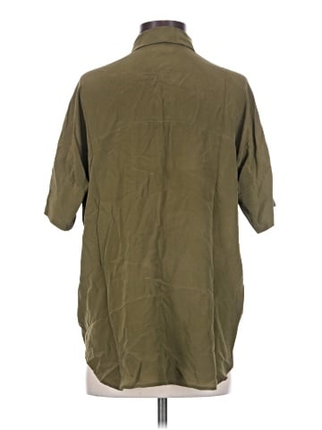 Madewell Short Sleeve Silk Top (view 2)