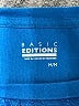 Basic Editions Blue 3/4 Sleeve T-Shirt Size M - photo 7
