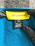 St. John Teal 3/4 Sleeve Top Size M - photo 7