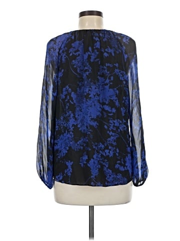 Diane von Furstenberg Long Sleeve Silk Top (view 2)