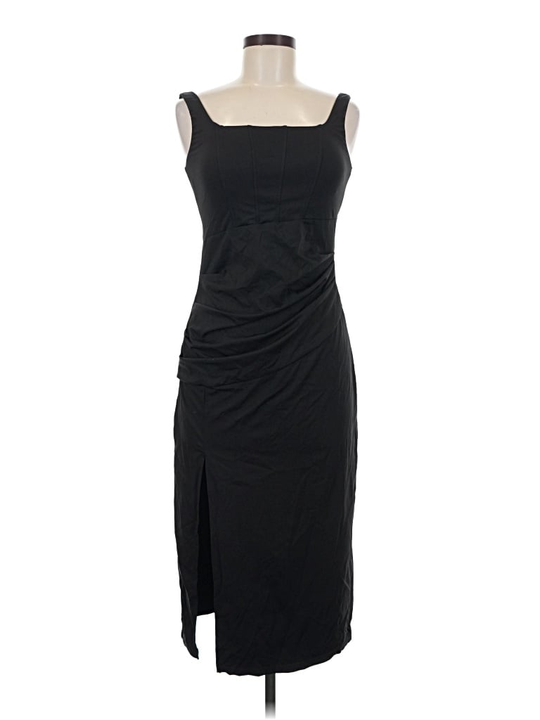 Pre-owned Halara Cocktail Dress In Black