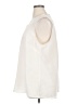 Soft Surroundings 100% Polyester Ivory Sleeveless Blouse Size 1X - photo 5