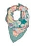 Talbots Floral Teal Scarf One size - photo 1