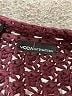 Moda International Burgundy Pullover Sweater Size S - photo 7