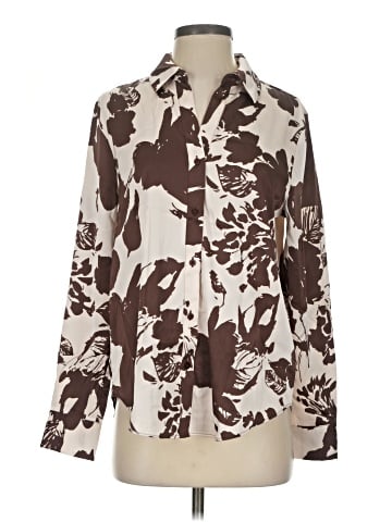 Maison d' Amelie Long Sleeve Blouse (view 1)
