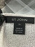 St. John Silver Short Sleeve Top Size XL - photo 3
