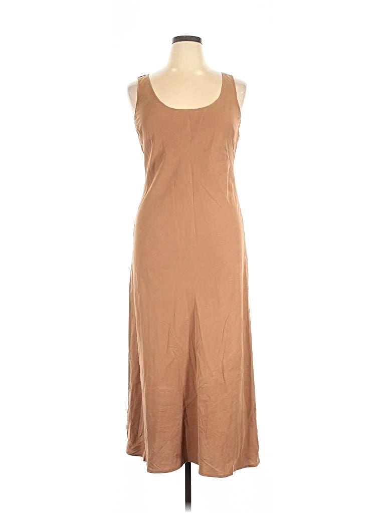 Pre-owned Spiegel Casual Dress In Brown