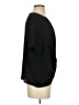 Glam 100% Polyester Black Short Sleeve Top Size S - photo 4