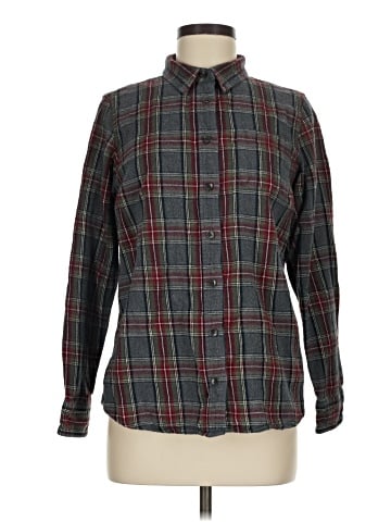 L.L.Bean Long Sleeve Button-Down Shirt (view 1)