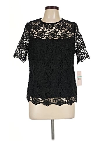 NANETTE Nanette Lepore Short Sleeve Blouse (view 1)